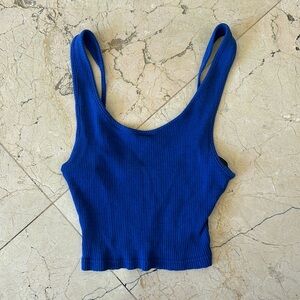 Topshop Cobalt Blue Tank Top